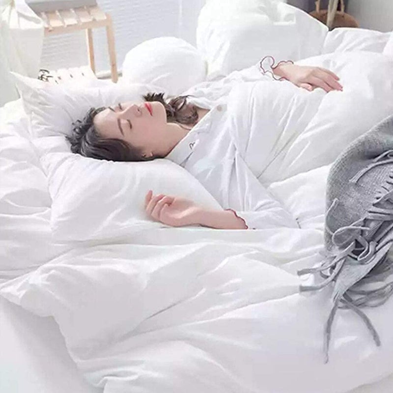 LEISUREWEEK Premium White Pillowcases 12 Pack  Standard Queen Size  Soft Brushed 1800 Thread Count Microfiber  Allergies Free  Wrinkle Resistant  Tailoring Iron  1 Dozen Bulk Pillowcases Set - Image 4